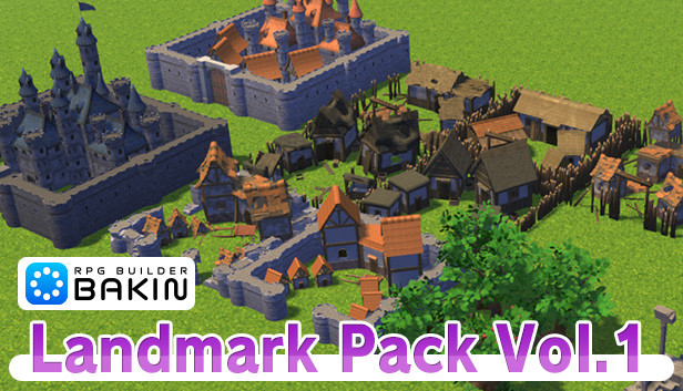 RPG Developer Bakin Landmark Pack Vol.1 Steam capsule image