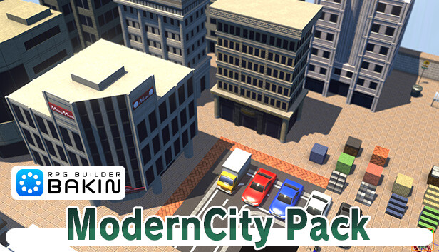RPG Developer Bakin Modern City Pack Steam capsule image