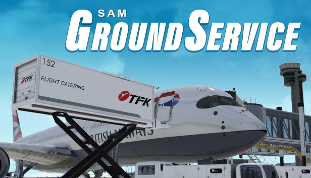 X-Plane 11 - Add-on: Aerosoft - SAM GroundService Steam capsule image