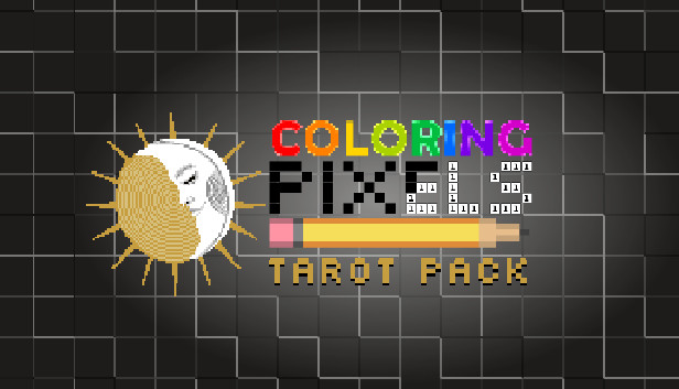 Coloring Pixels - Tarot Pack Steam capsule image