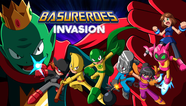 Basureroes: Invasion Steam capsule image