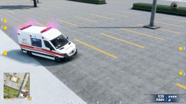 救护车应急模拟/Ambulance Emergency Simulation