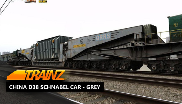 Trainz 2022 DLC - China D38 Schnabel Car - Gray Steam capsule image