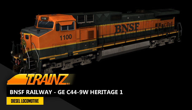 Trainz 2022 DLC - BNSF Railway - GE C44-9W Heritage 1 Steam capsule image