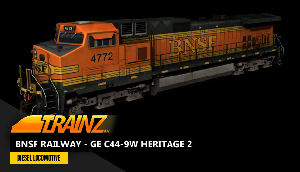 Trainz 2022 DLC - BNSF Railway - GE C44-9W Heritage 2 Steam capsule image