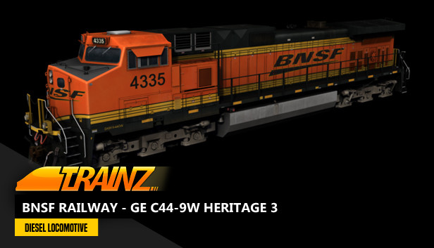 Trainz Plus DLC - BNSF Railway - GE C44-9W Heritage 3 Steam capsule image