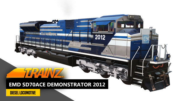 Trainz Plus DLC - EMD SD70ACe Demonstrator 2012 Steam capsule image