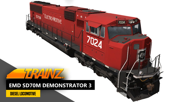 Trainz Plus DLC - EMD SD70M Demonstrator 3 Steam capsule image