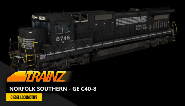 Trainz 2022 DLC - Norfolk Southern - GE C40-8 Steam capsule image