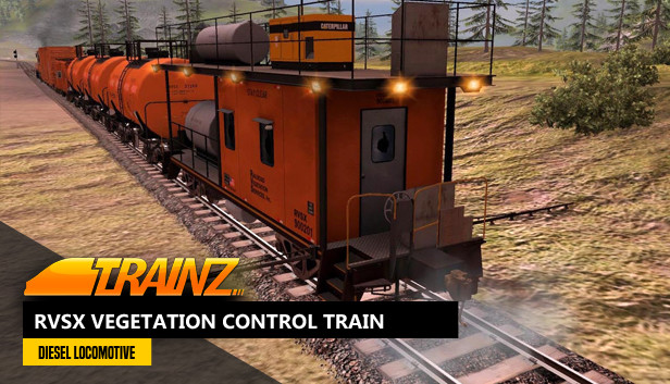 Trainz 2022 DLC - RVSX Vegetation Control Train Steam capsule image