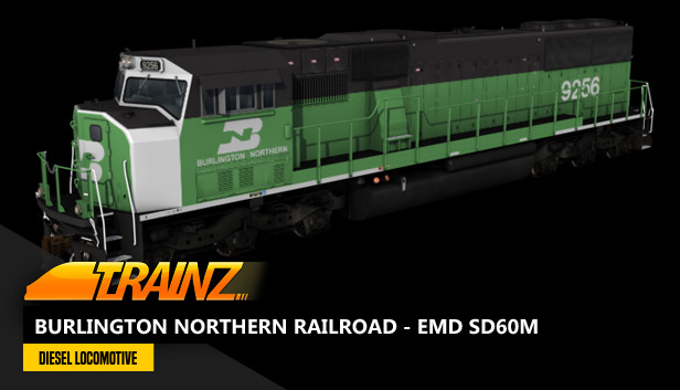 Trainz 2022 DLC - Burlington Northern Railroad - EMD SD60M Steam capsule image