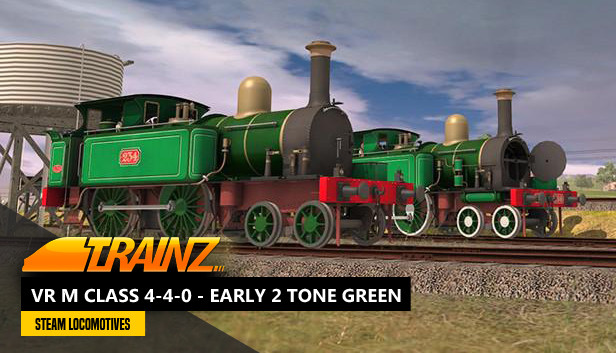 Trainz Plus DLC - VR M Class 4-4-0 - Early 2 Tone Green Steam capsule image