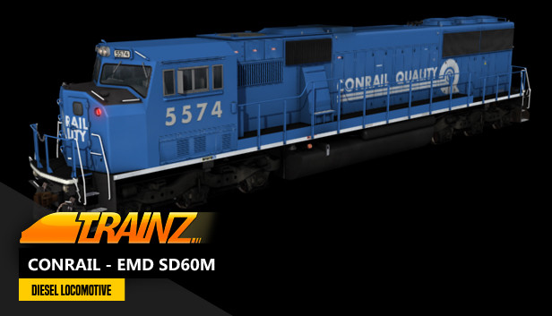 Trainz 2022 DLC - Conrail - EMD SD60M Steam capsule image