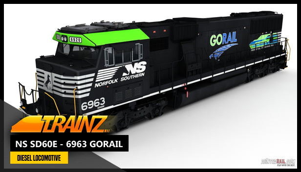 Trainz Plus DLC - NS SD60E - 6963 GoRail Steam capsule image