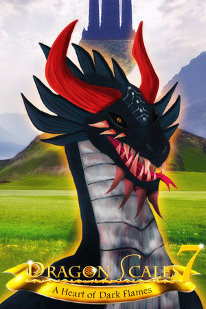 DragonScales 7: A Heart of Dark Flames cover art