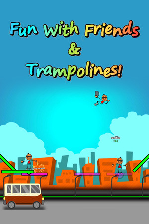 Fun with Friends and Trampolines cover art