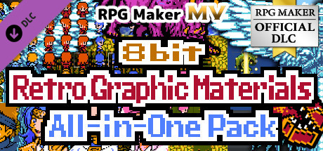 RPG Maker MV - 8bit Retro Graphic Materials All-in-One Pack header image