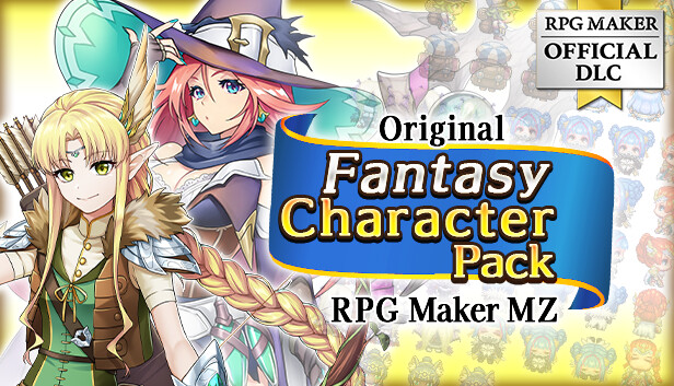 RPG Maker MZ - Original Fantasy Character Pack Steam capsule image