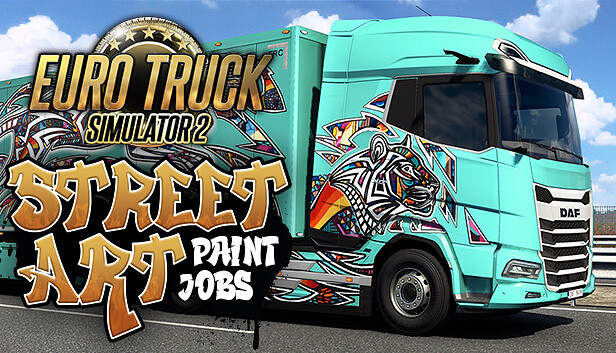Euro Truck Simulator 2 - Street Art Paint Jobs Pack Steam capsule image