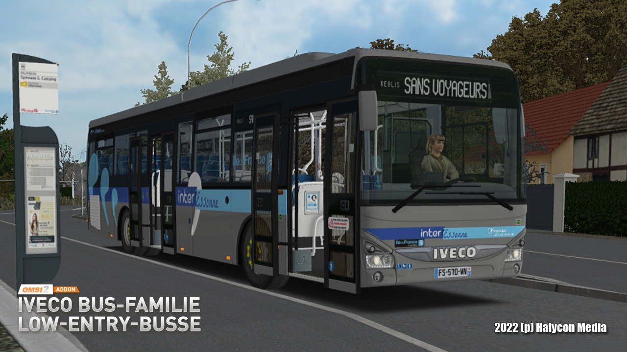 OMSI 2 Add-On IVECO BUS Family Low Entry Buses В Steam