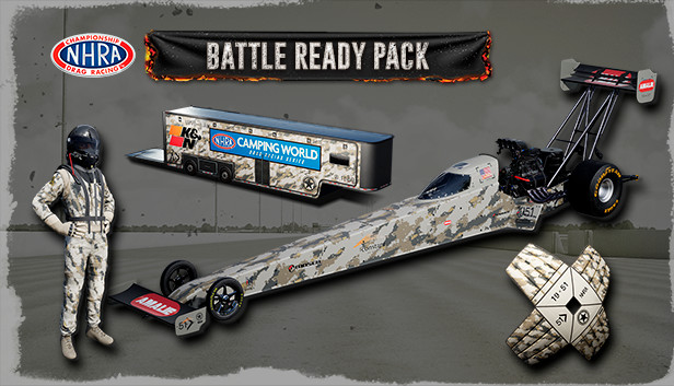 NHRA Championship Drag Racing: Speed for All - Battle Ready Pack Steam capsule image