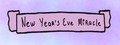 New Year's Eve Miracle