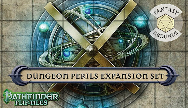 Fantasy Grounds - Pathfinder RPG - Flip-Tiles - Dungeon Perils Expansion Steam capsule image