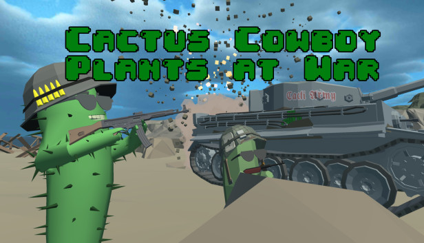 Cactus Cowboy - Plants at War Steam capsule image