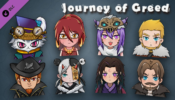Journey of Greed - Cute Skin Pack Steam capsule image