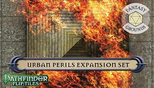 Fantasy Grounds - Pathfinder RPG - Flip-Tiles - Urban Perils Expansion Steam capsule image