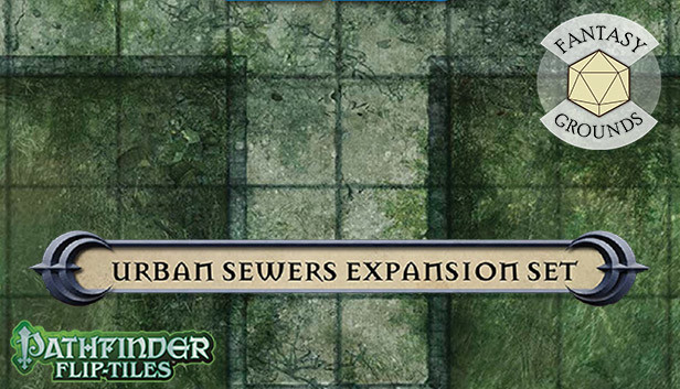 Fantasy Grounds - Pathfinder RPG - Flip-Tiles - Urban Sewers Expansion Steam capsule image