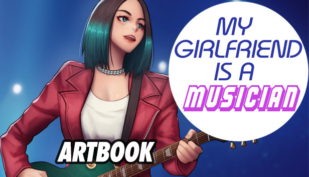 My Girlfriend is a Musician Artbook Steam capsule image