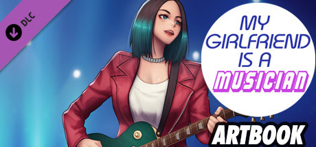 My Girlfriend is a Musician Artbook Steam header image