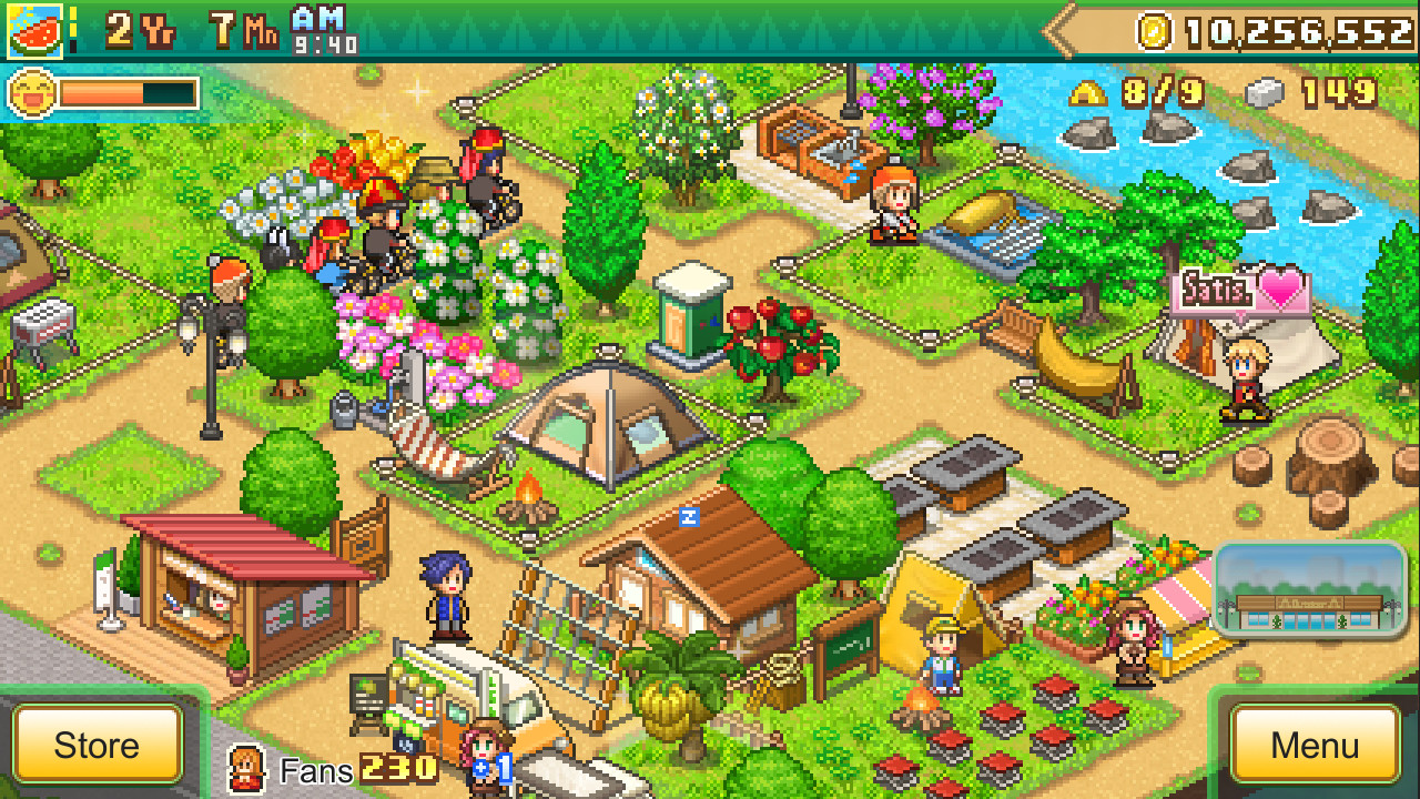 Indie Game Lover Forest Camp Story