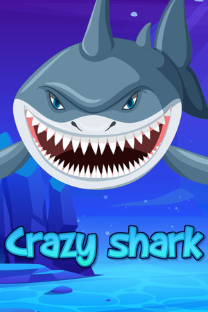 Crazy shark cover
