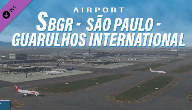 X-Plane 11 - Add-on: Globall Art - SBGR - São Paulo - Guarulhos International Airport Steam capsule image