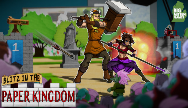 Blitz in the Paper Kingdom Steam capsule image