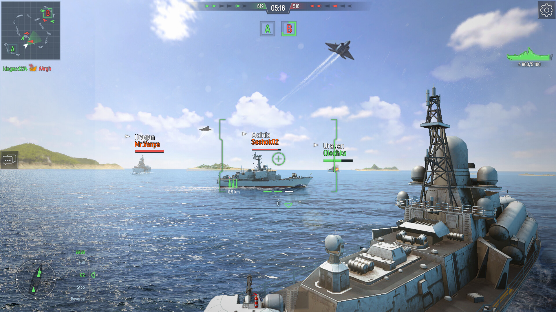 Force of Warships: Παιχνίδια θωρηκτών στο Steam