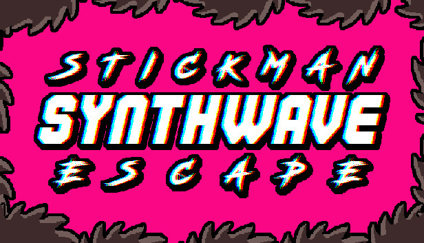 Stickman Synthwave Escape Cover