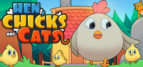 HEN, CHICKS AND CATS Cover Image