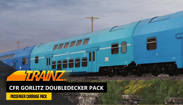 Trainz 2019 DLC - CFR Gorlitz Doubledecker Pack Steam capsule image