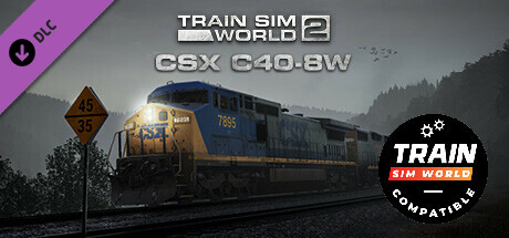 Train Sim World® 3: CSX C40-8W Loco Add-On Steam header image