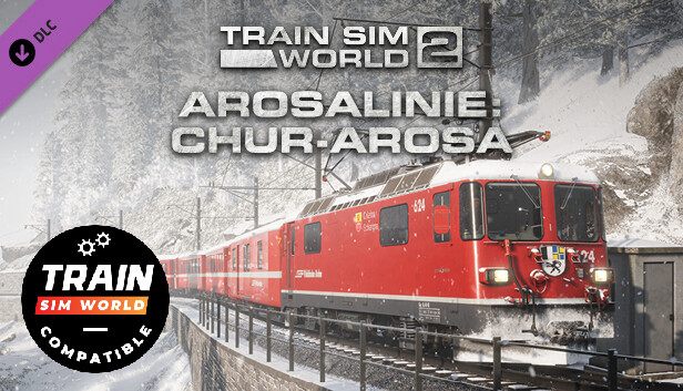 Train Sim World® 3: Arosalinie: Chur - Arosa Route Add-On Steam capsule image