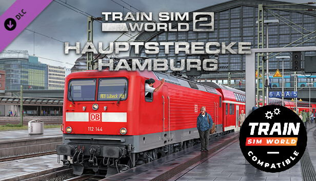 Train Sim World® 3: Hauptstrecke Hamburg - Lübeck Route Add-On Steam capsule image