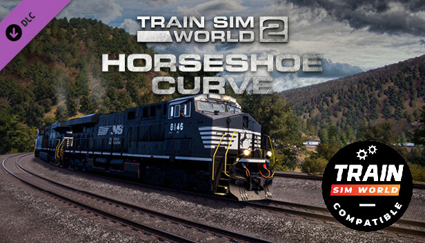 Train Sim World® 3: Horseshoe Curve: Altoona - Johnstown & South Fork Route Add-On Steam capsule image