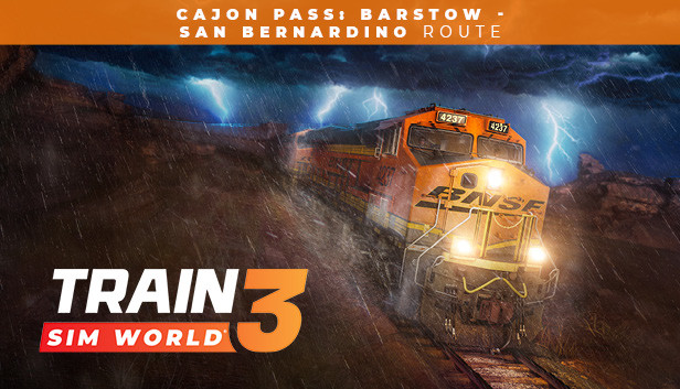 Train Sim World® 3: Cajon Pass: Barstow - San Bernardino Route Add-On Steam capsule image