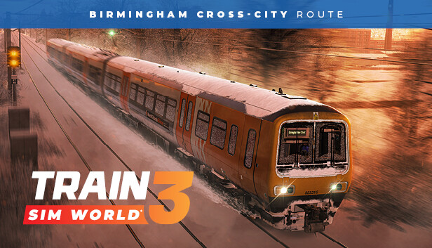 Train Sim World® 3: Birmingham Cross-City Line: Lichfield - Bromsgrove & Redditch Route Add-On Steam capsule image