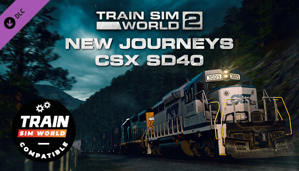 Train Sim World® 3: New Journeys - CSX SD40 Add-On Steam capsule image