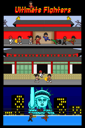 Ultimate Fighters cover art