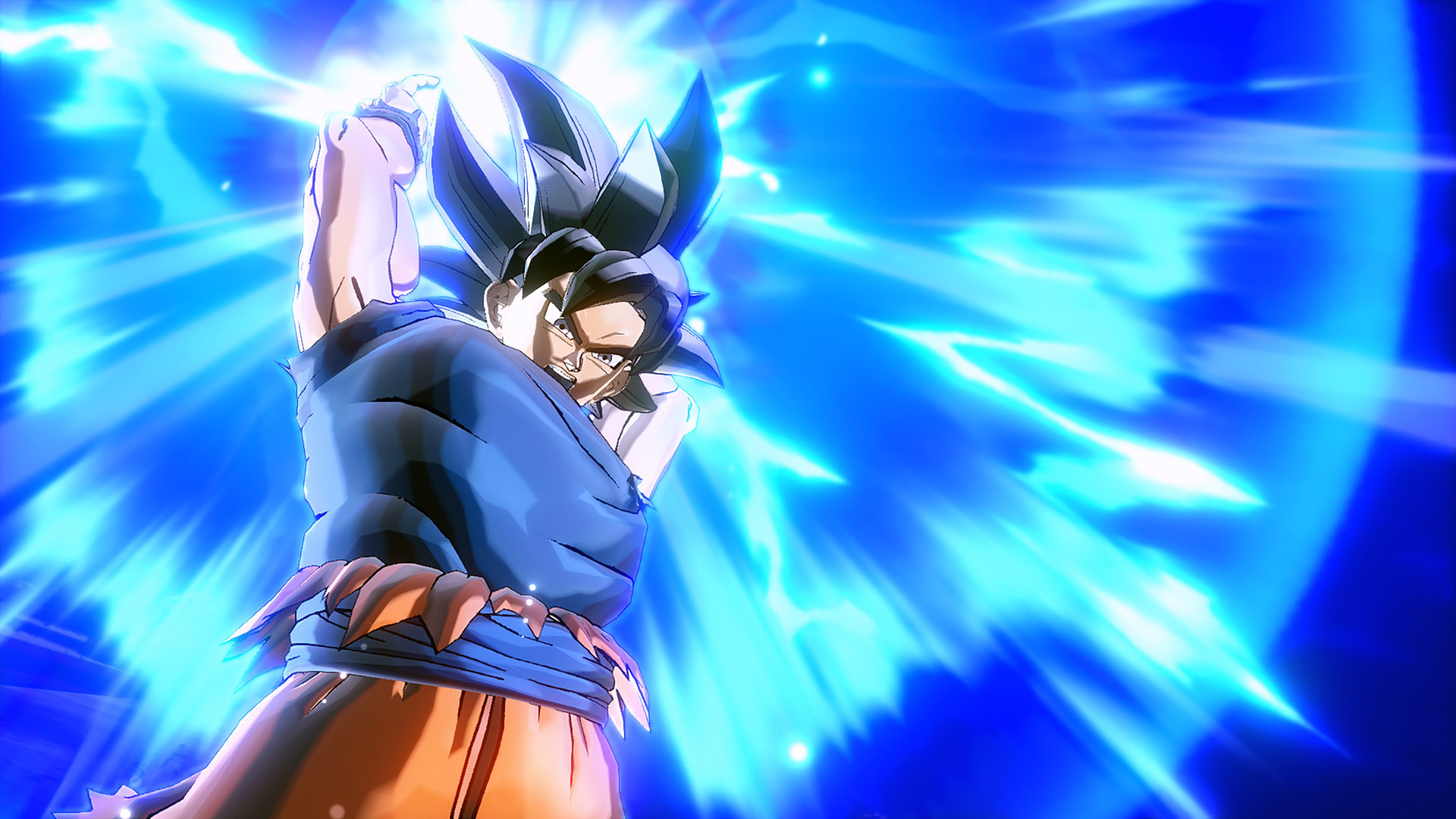 Oficina Steam::Goku and Vegeta SSJ4 with Gogeta SSJ4 animation